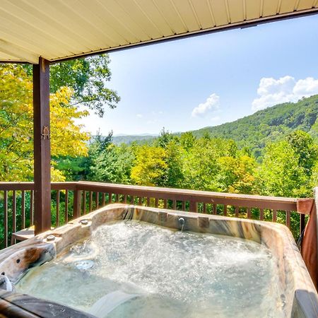 Mountain Cabin With Hot Tub And Fire Pit! Блеърсвил Екстериор снимка